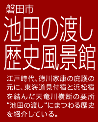 磐田市 池田の渡し歴史風景館